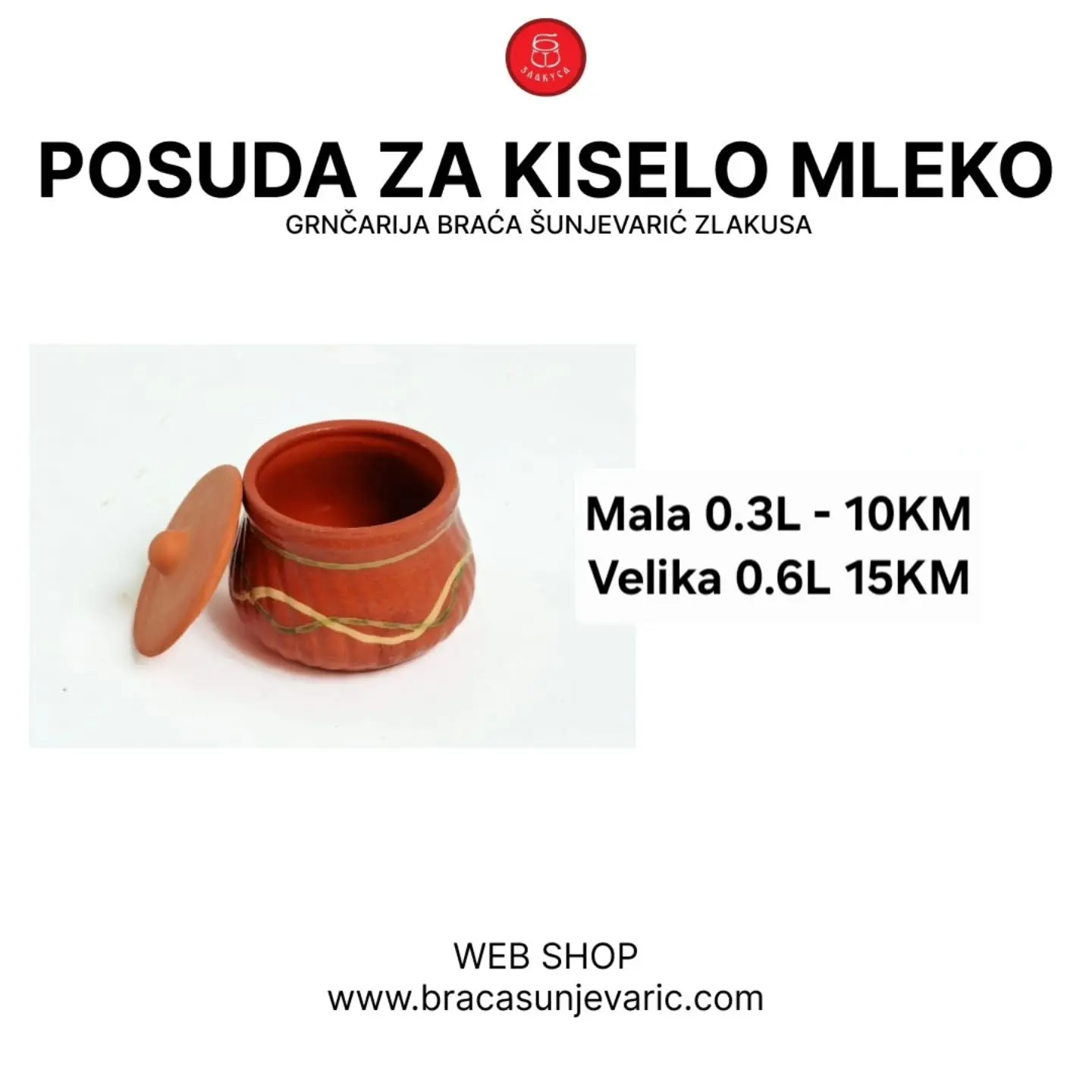Pekač od zemlje za pečenje mesa i peciva